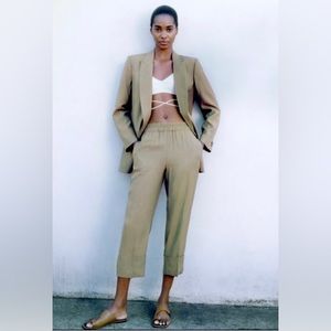 ZARA cropped pants
